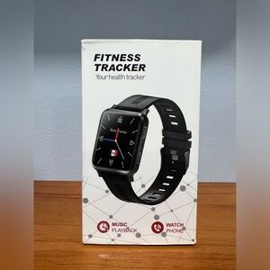 SMARTWATCH NIB Activity Sleep Heart Rate Tracker Touch Screen Pedometer SMS NEW